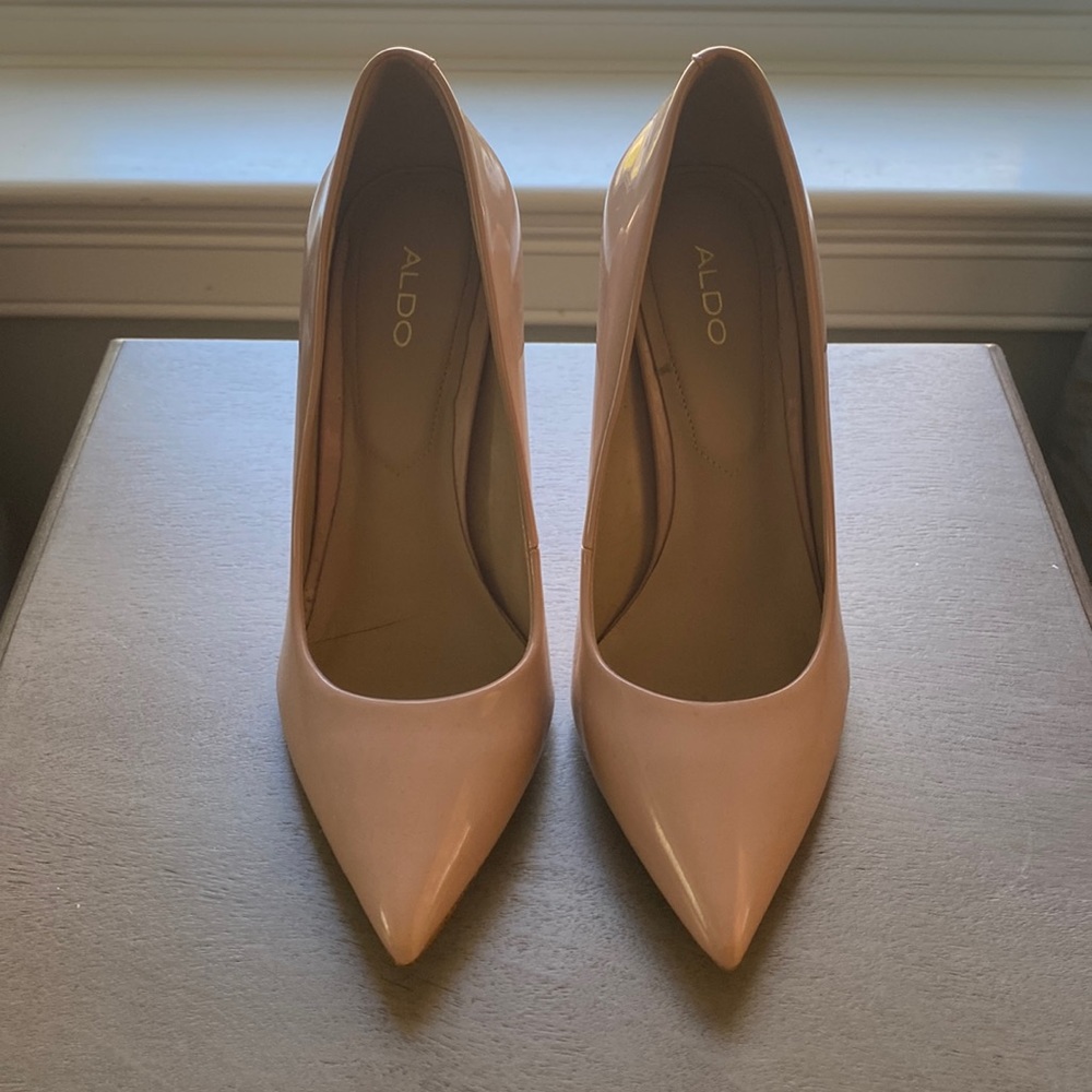 ALDO nude heel